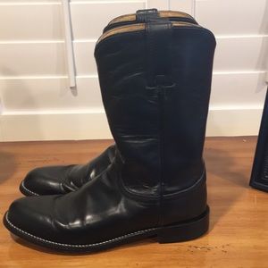 Justin Leather Roper Boots